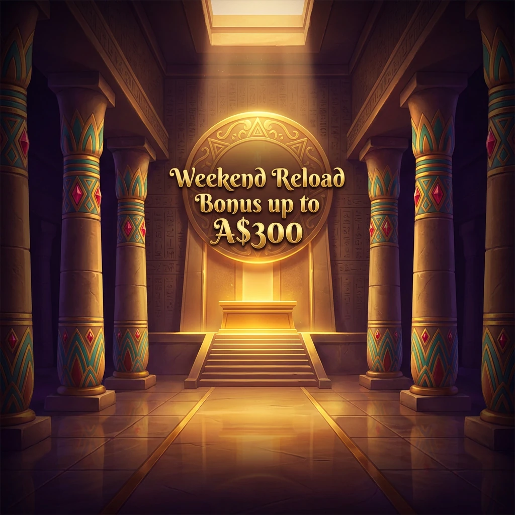 Weekend Reload Bonus up to A$300